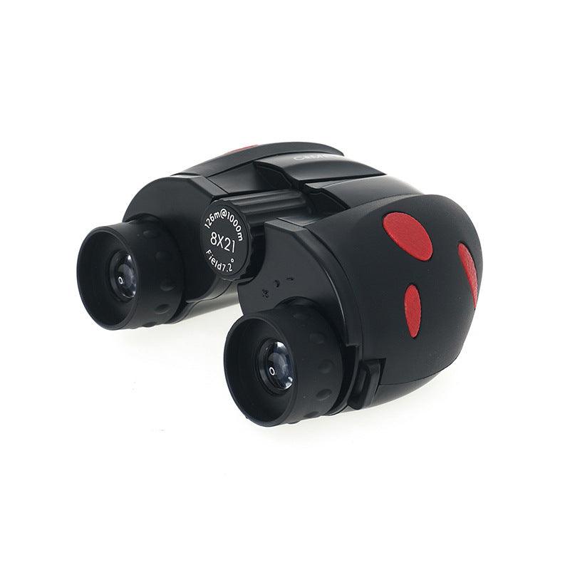 Multiple Color Ladybug Compact Porro 8X21 Binocular GS- AXU303