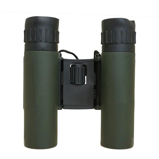 10X25 Green Dotted Verticle Bars Texture Compact Portable Binocular