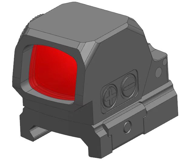 RMSc Footprint Enclosed Red Dot Sight