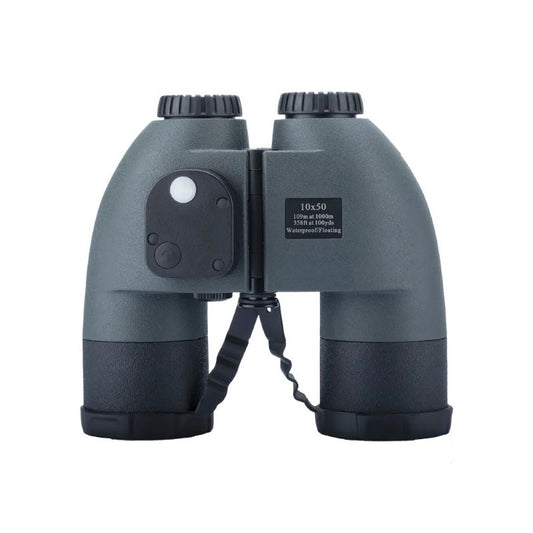 HD 10X50 Marine Binocular with Compass and Built-in Rangefinder Reticle