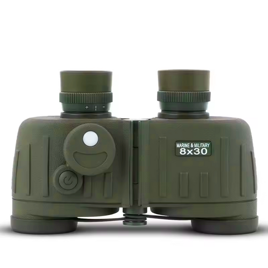 Binocular militar East Wind 8X30 con brújula: óptica precisa para tareas de la fuerza terrestre y la Infantería de Marina 