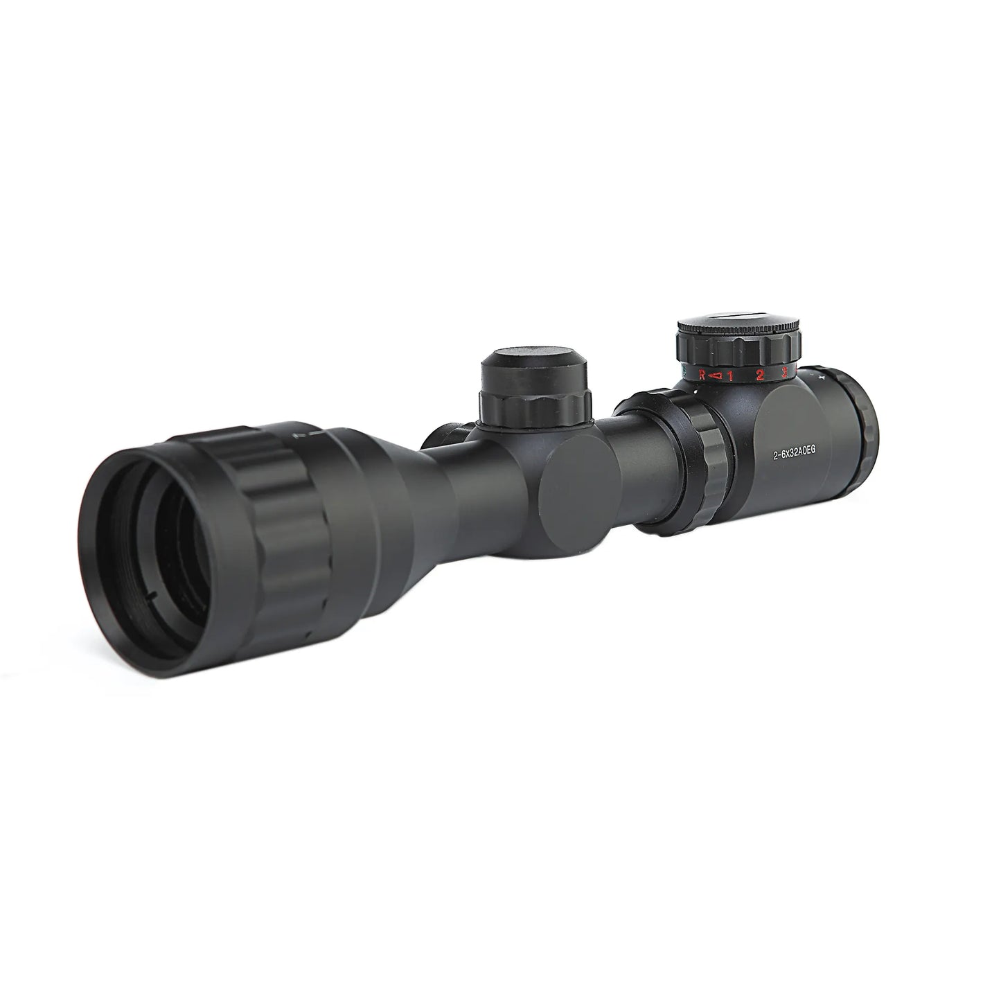 2-6X32 SFP 1" AOEG Wired Reticle Gushin Optics