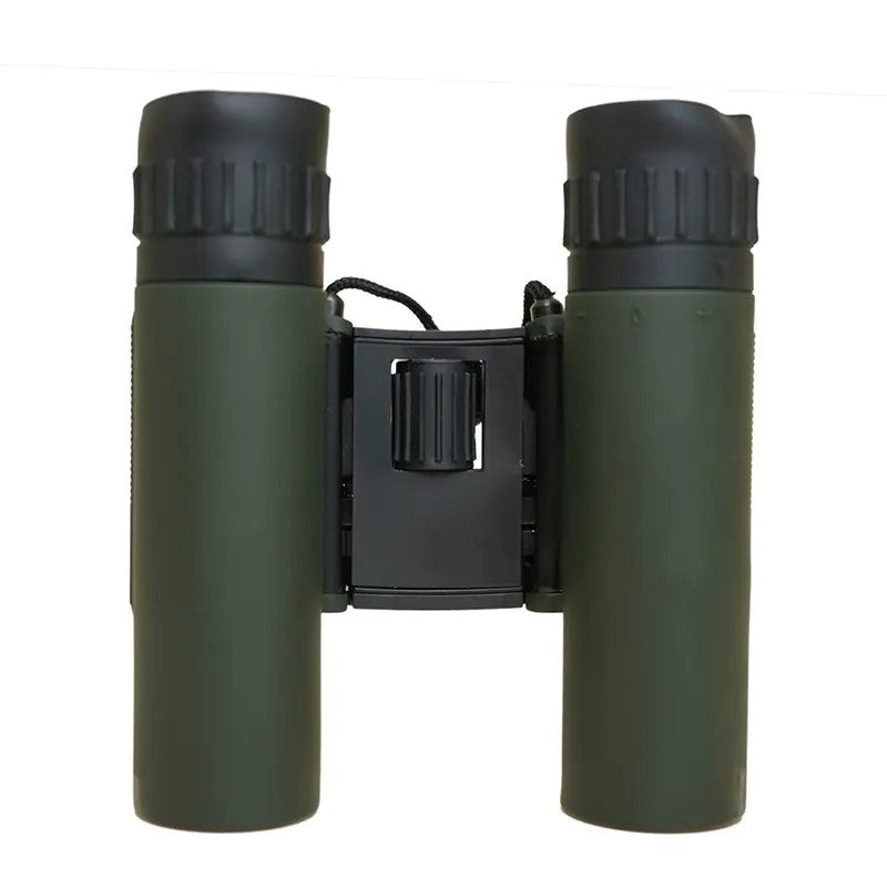 10X25 Green Dotted Verticle Bars Texture Compact Portable Binocular