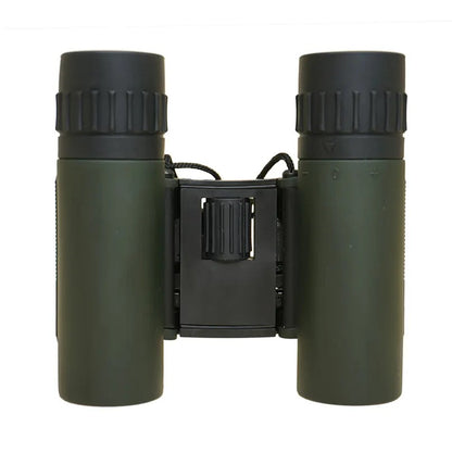 8X21 Green Dotted and Vertical Bars Texture Compact and Portable Binocular