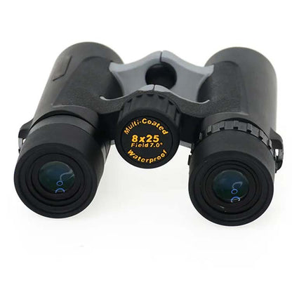 Waterproof 8X25 Open Bridge Design Compact Roof Binocular