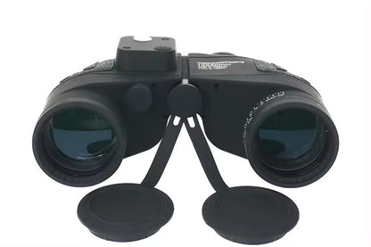 Herramientas de navegación de precisión: Binocular marino OEM 7x50 con brújula y retícula