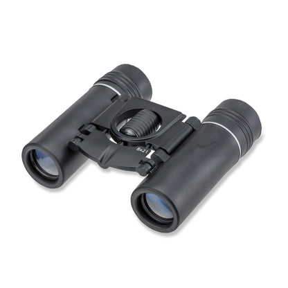 Binocular compacto portátil con placa de mandíbulas de la muerte, círculo hueco 8X21