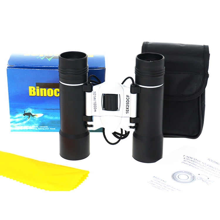 10X25 Raptor fighter Style Compact Portable Binocular