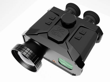 Thermax Pro Thermal Imaging Binoculars with 50mm Lens, 384×288 Resolution, 5km Laser Rangefinder, and 12-Hour Battery Life