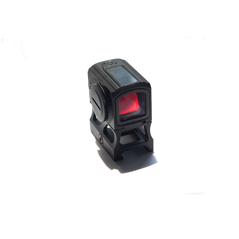 High-quality solar-powered red dot sight designed for reliability and accuracy, perfect for tactical use.