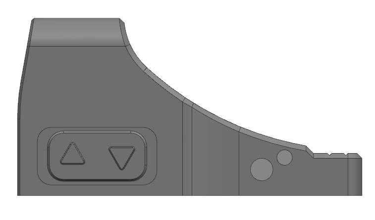 MOS FootPrint 1X16 Red Dot Sight