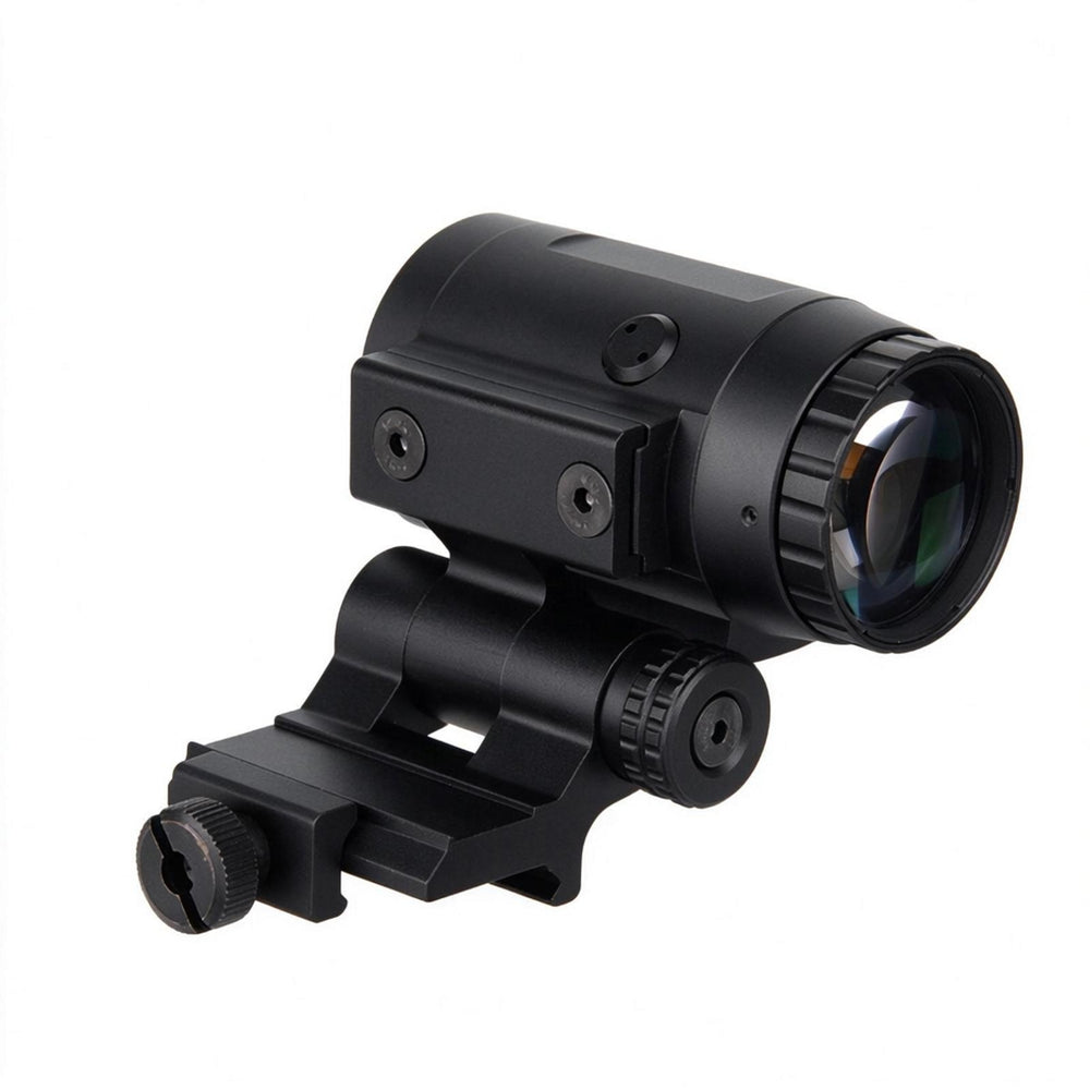 Gushin Optics M3 3X Tactical Magnifier | Flip‑to‑Side Picatinny Mount, MIL‑STD‑810G Qualified