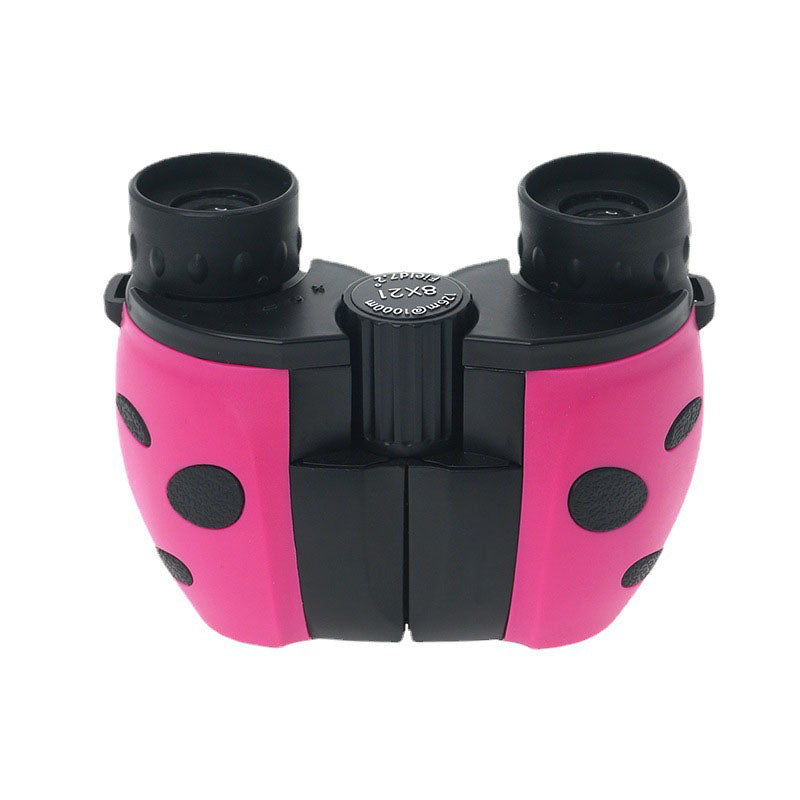 Binocular compacto Porro 8X21 de mariquita de varios colores GS-AXU303