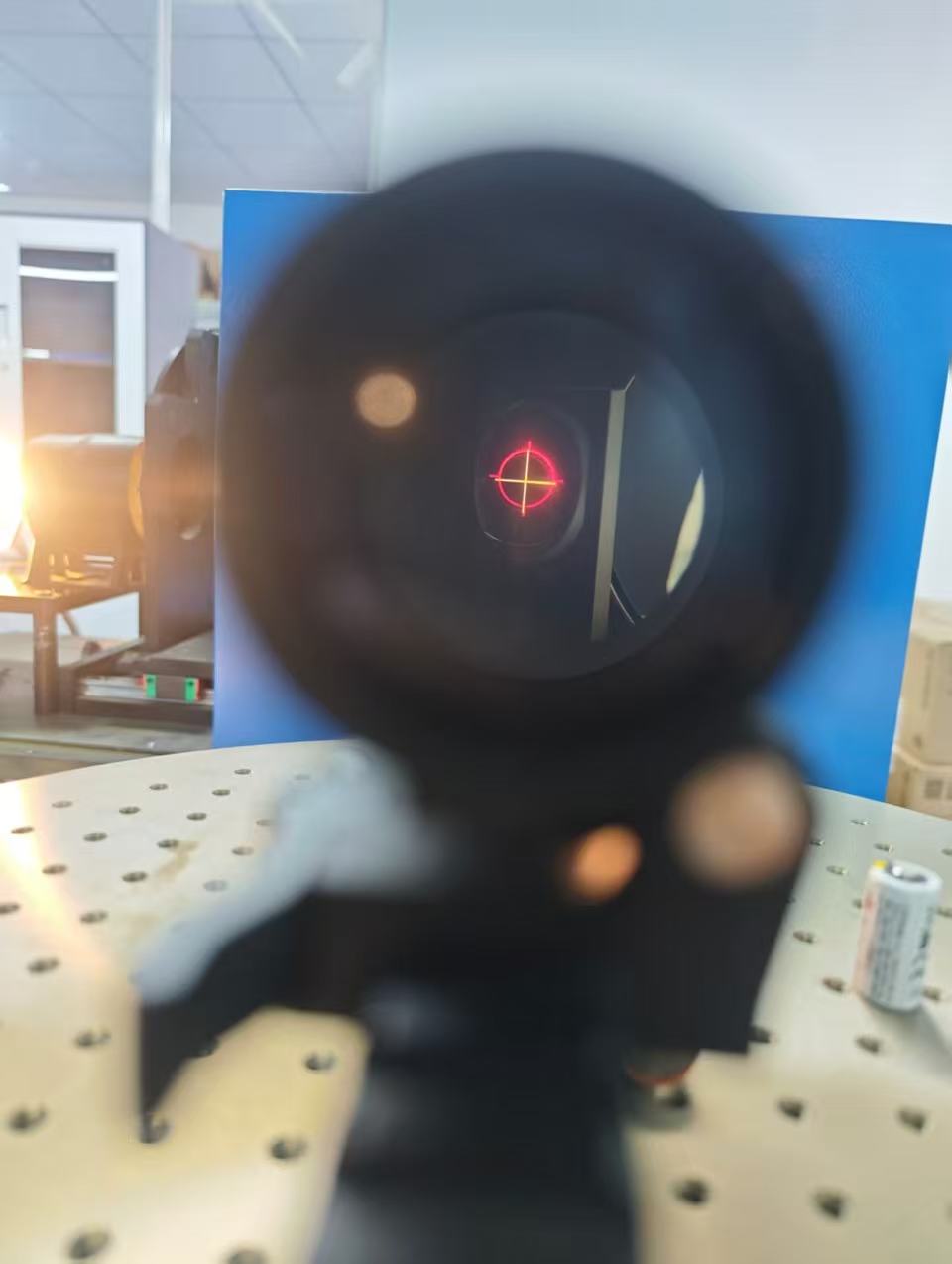 Reticle Image Alignment Test