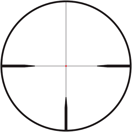 German #4 with Illuminated Center Dot