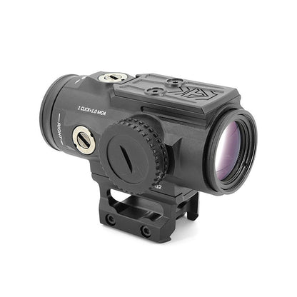 5X Prism Scope with Red Dot Mount